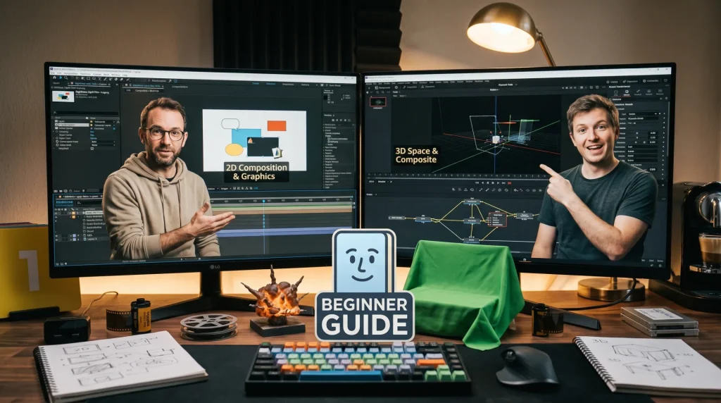 After Effects vs. DaVinci Resolve Fusion: Which Is Better for VFX Beginners?