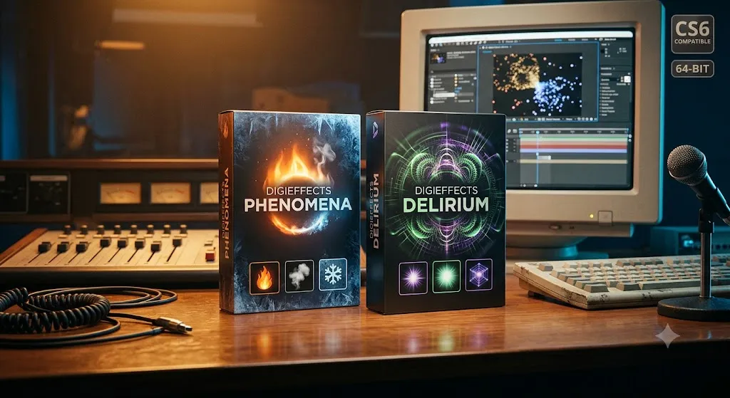 DigiEffects Delirium & Phenomena The Pioneers of Atmospheric & Particle FX