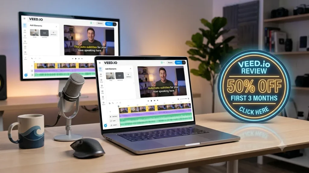 VEED.io Review 2026: Features, Pricing, Pros, Cons and 50% Off Deal